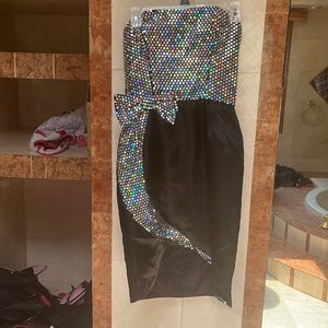 NWOT! Mike Benet Formals strapless dress